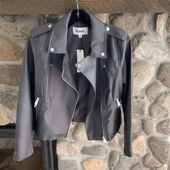 BB Dakota faux leather jacket - Picture 2 of 4